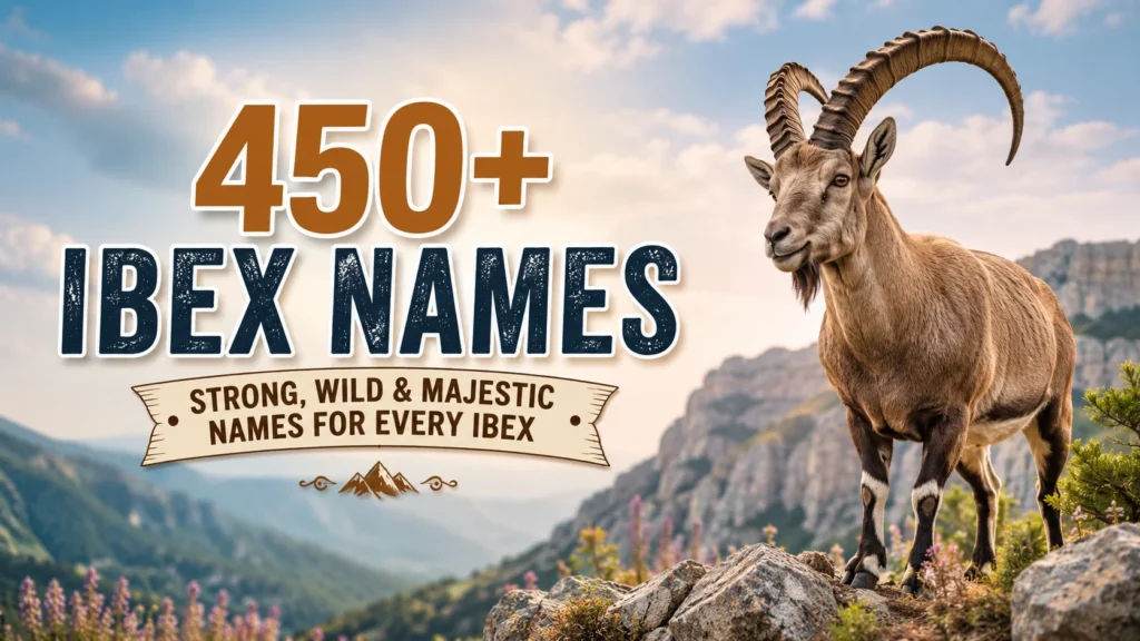 Ibex Names