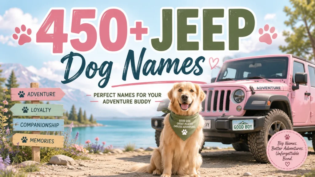 Jeep Dog Names