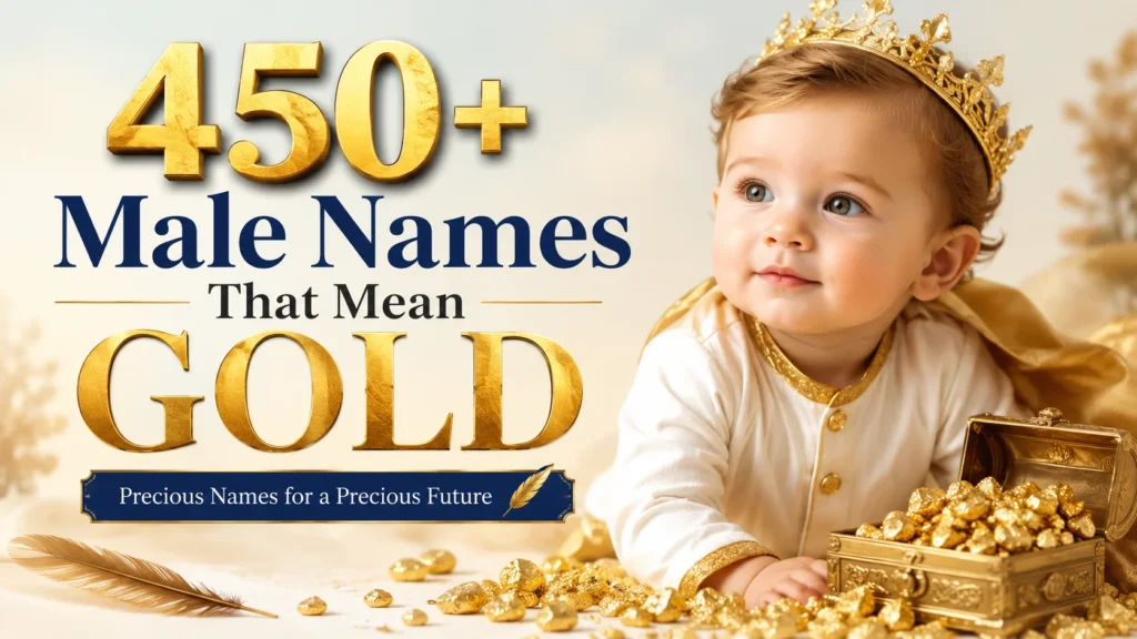 Male Names That Mean Gold