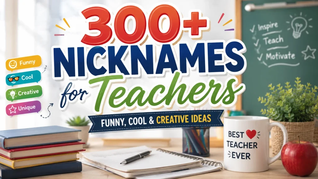 Nicknames for Teachers