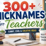 Nicknames for Teachers