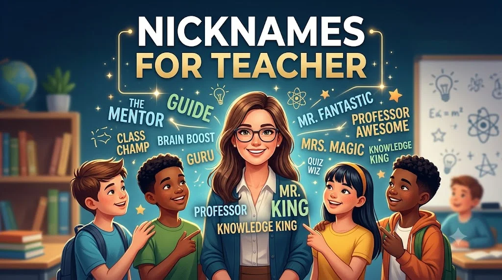 Teacher Nicknames