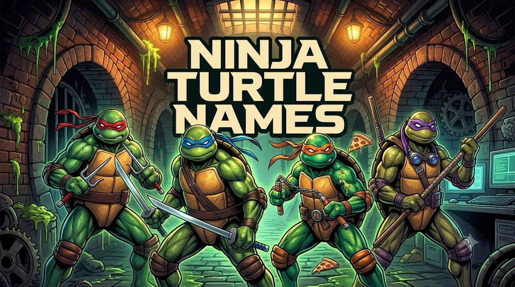 Ninja Turtle Names