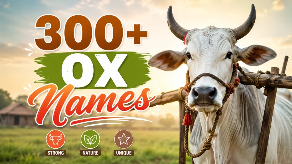 ox names
