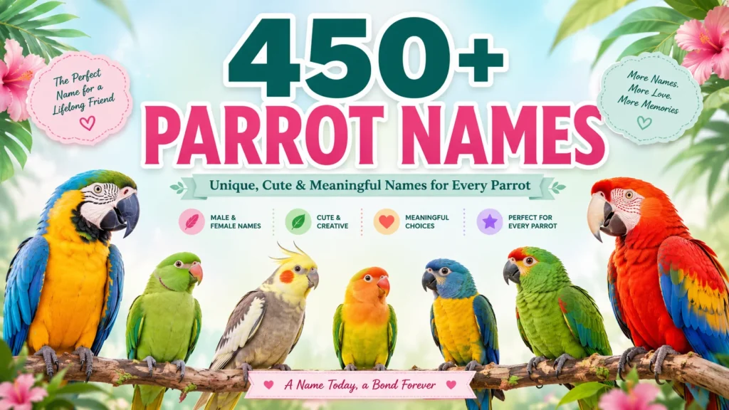 parrot names