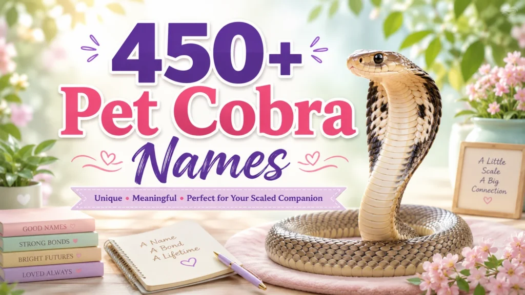 Pet Cobra Names