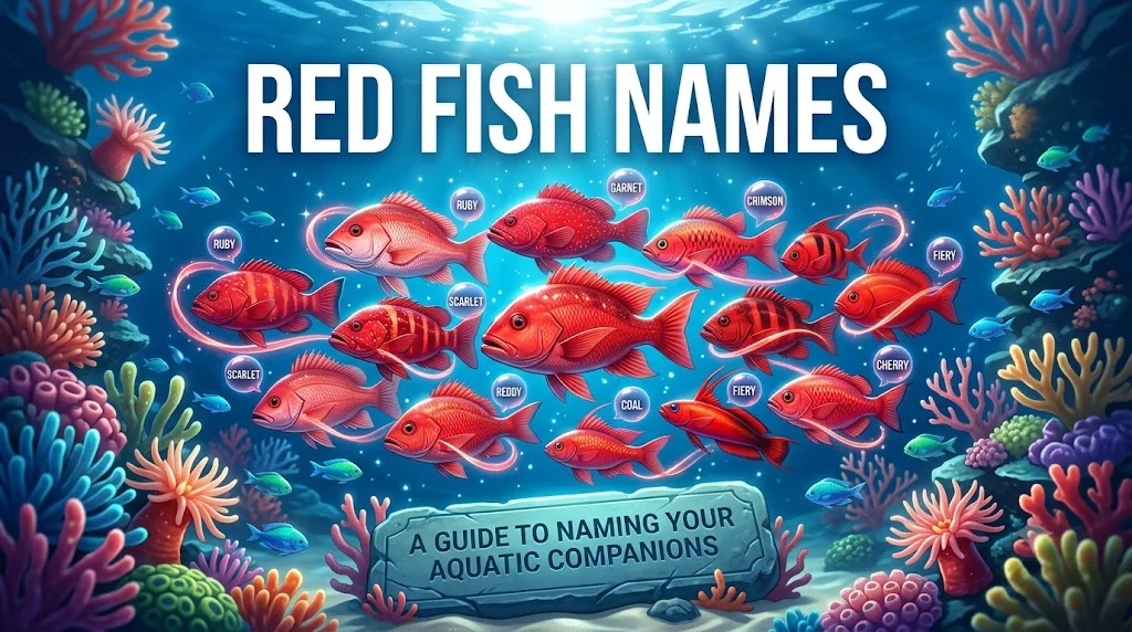 Red Fish Names