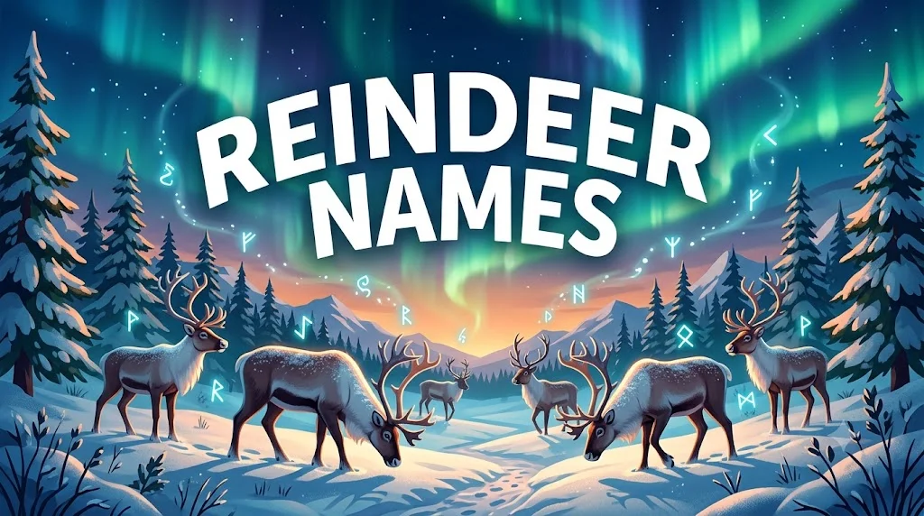 reindeer names