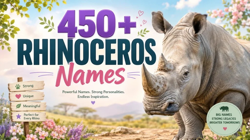 Rhinoceros Names