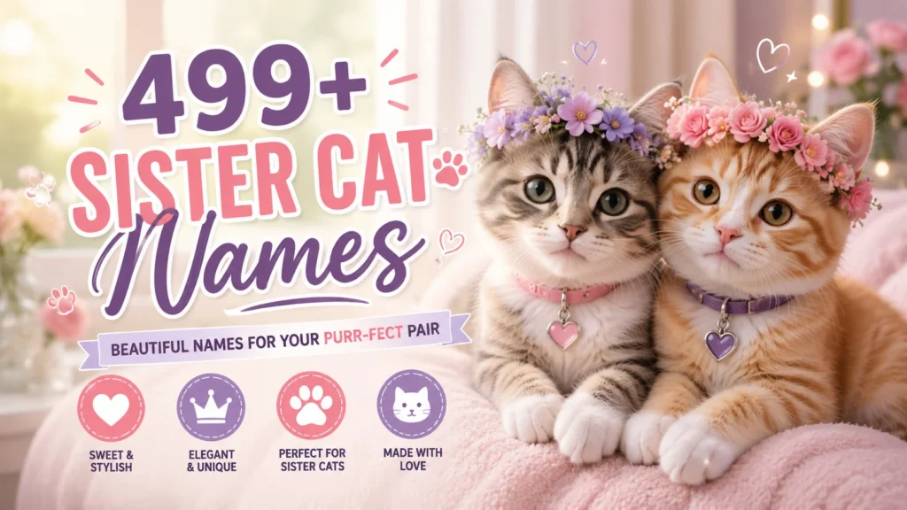 sister cat names
