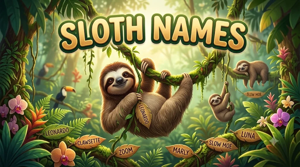 sloth names