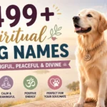 spiritual dog names