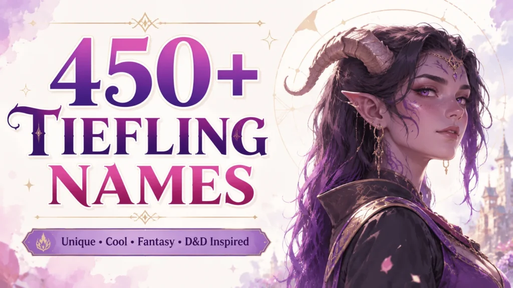 Tiefling Names