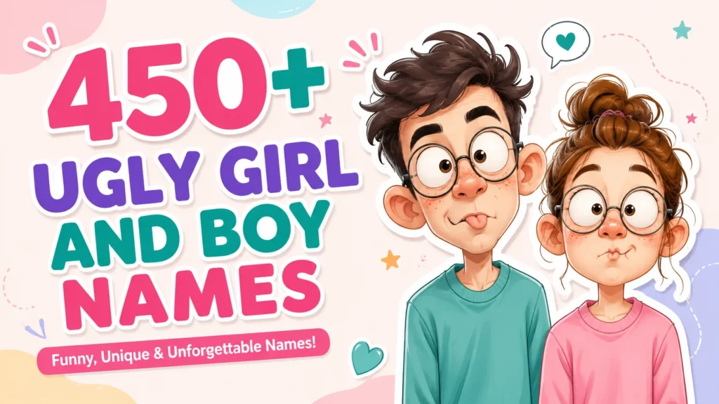 Ugly Girl and Boy Names
