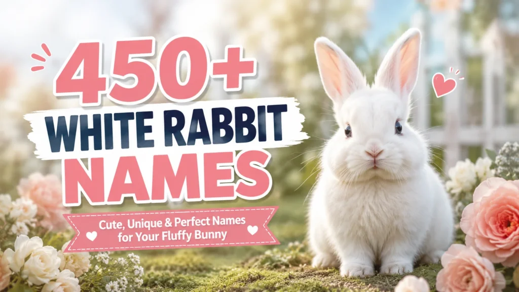 white rabbit names