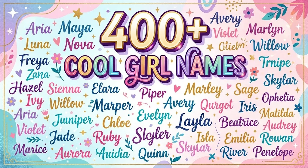 Cool Girl Names