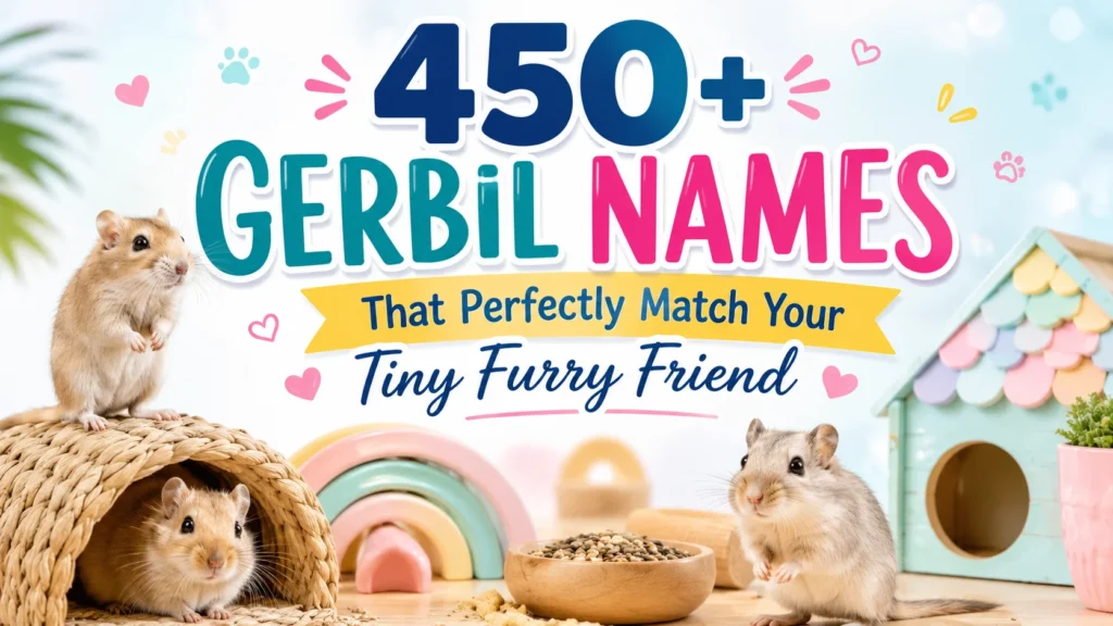 gerbil names