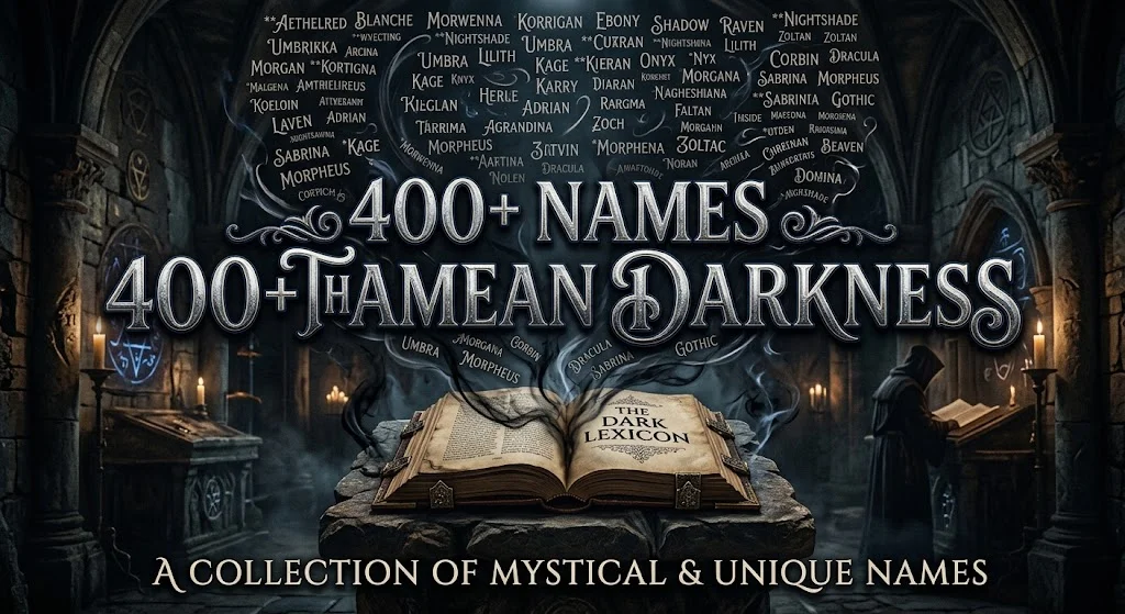 girl names that mean darkness or death