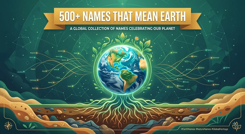 Girl Names That Mean Earth