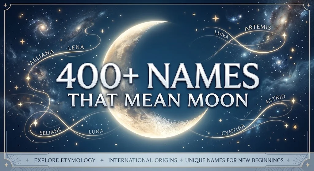 names that mean moon
