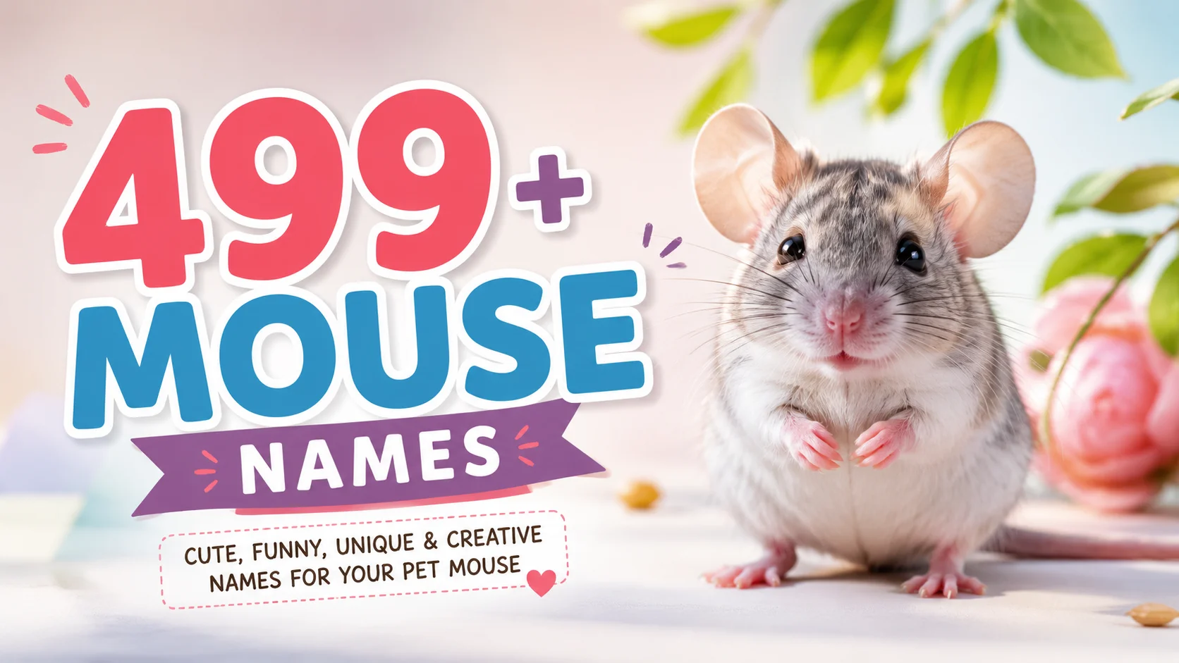 mouse names