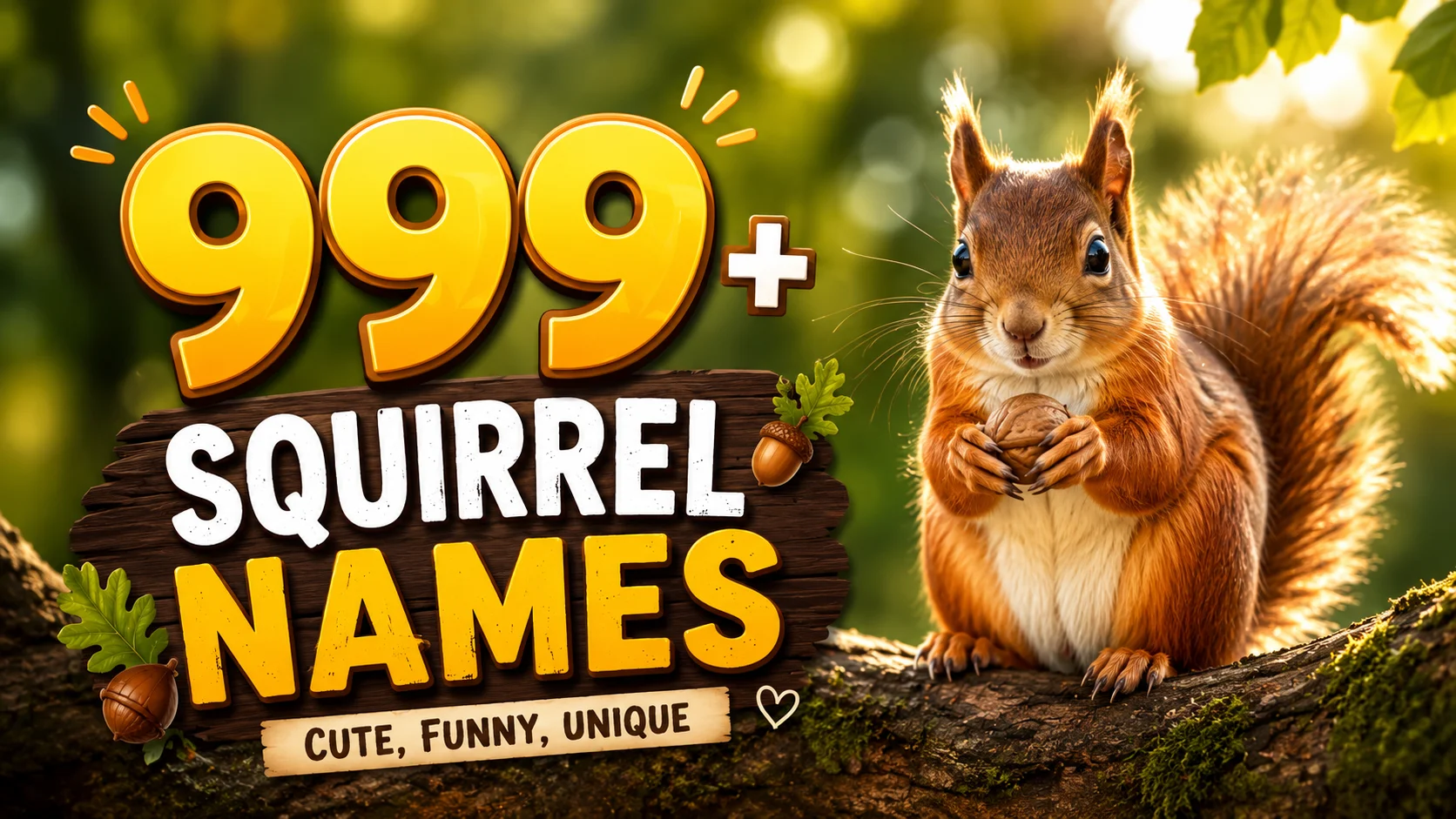 squirell names