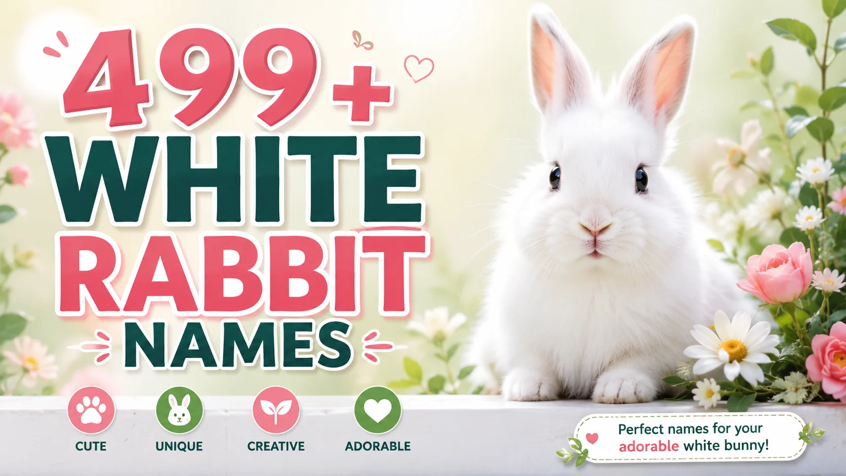 white rabbit names