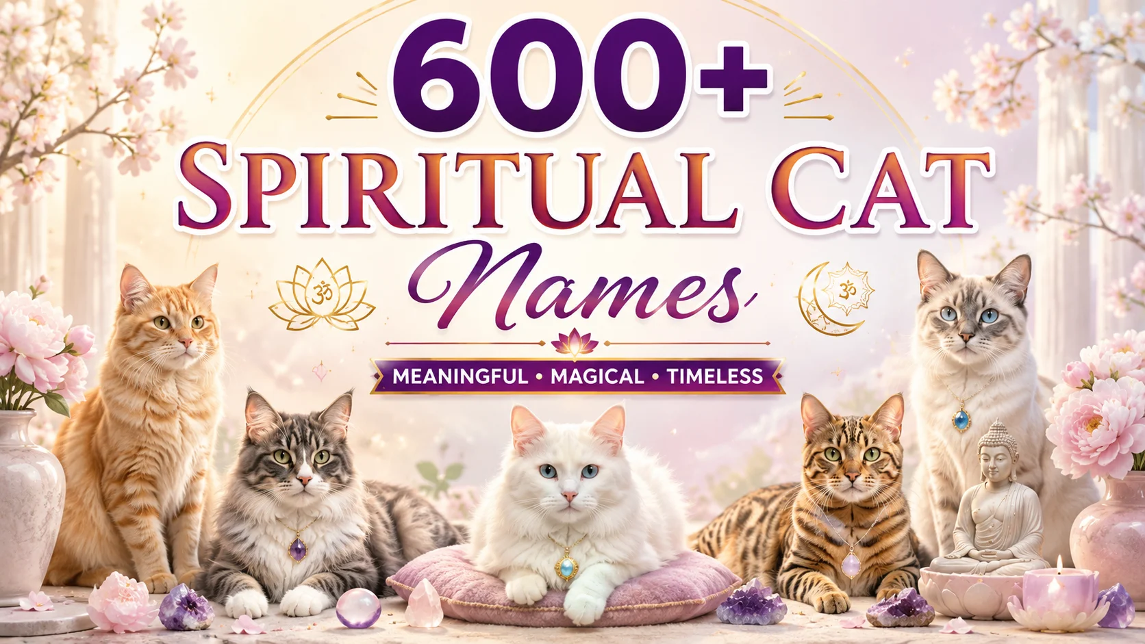 spiritual cat names