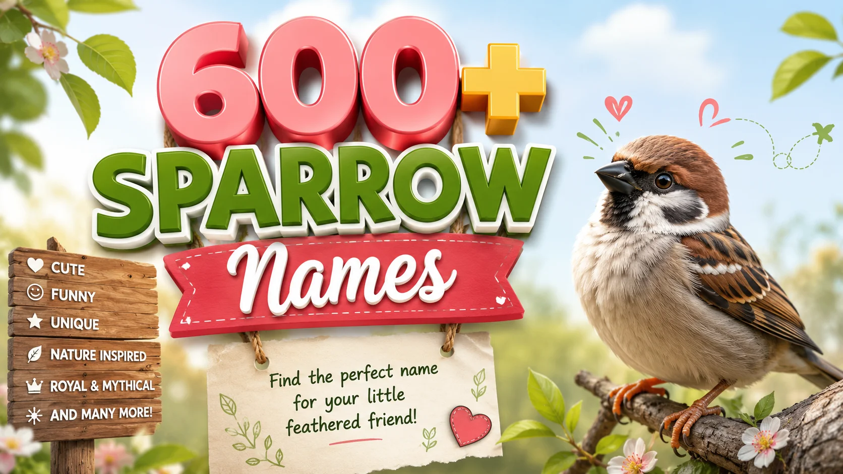 sparrow names