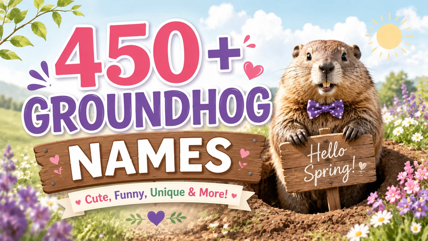 Groundhog Names