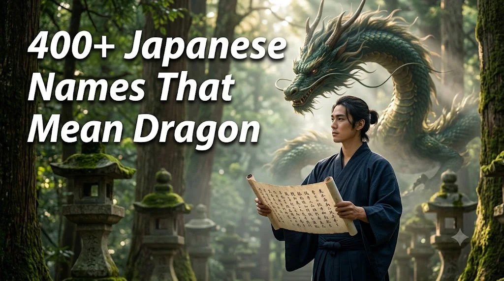 Japanese Names That Mean Dragon