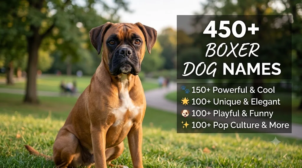 Boxer Dog Names