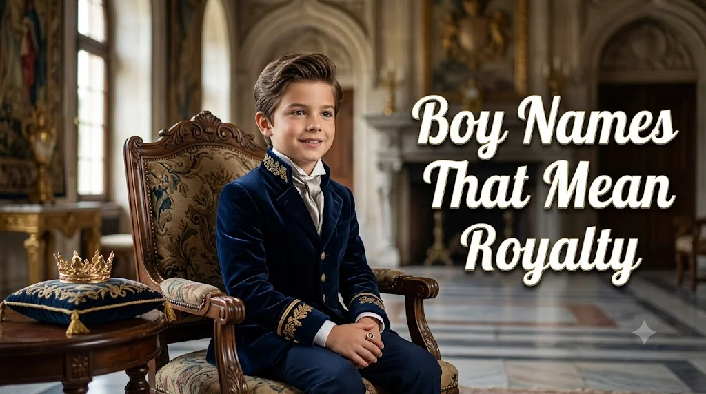 boy name that mean royalty