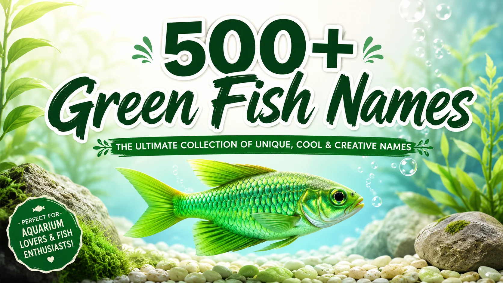 green fish names