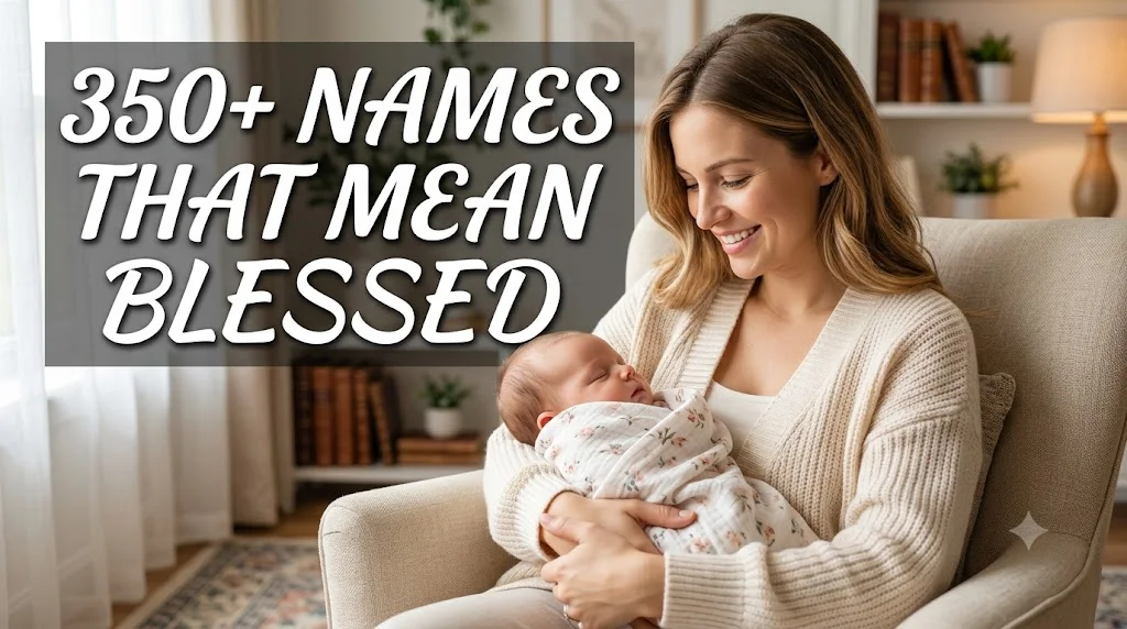 Names That Mean Blessed