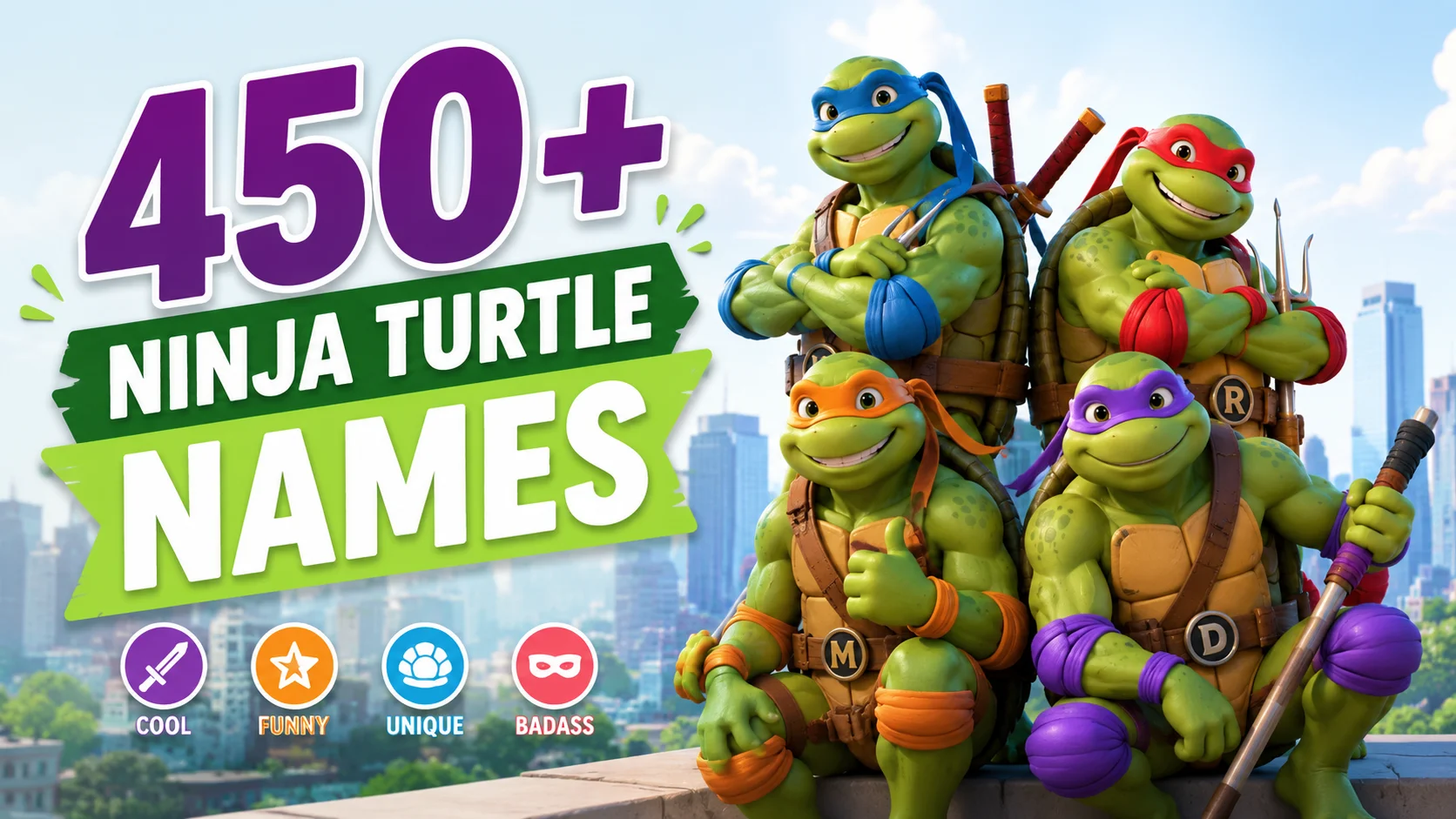 Ninja Turtle Names