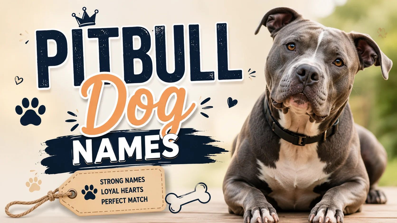 Pitbull Dog Names