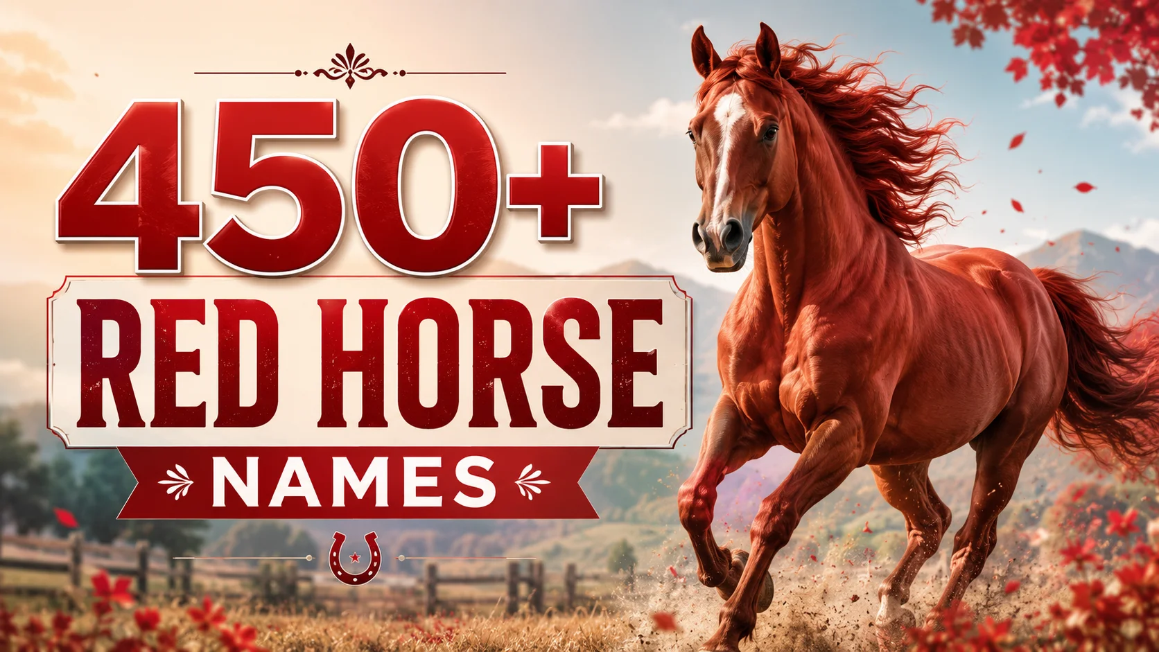Red Horse Names