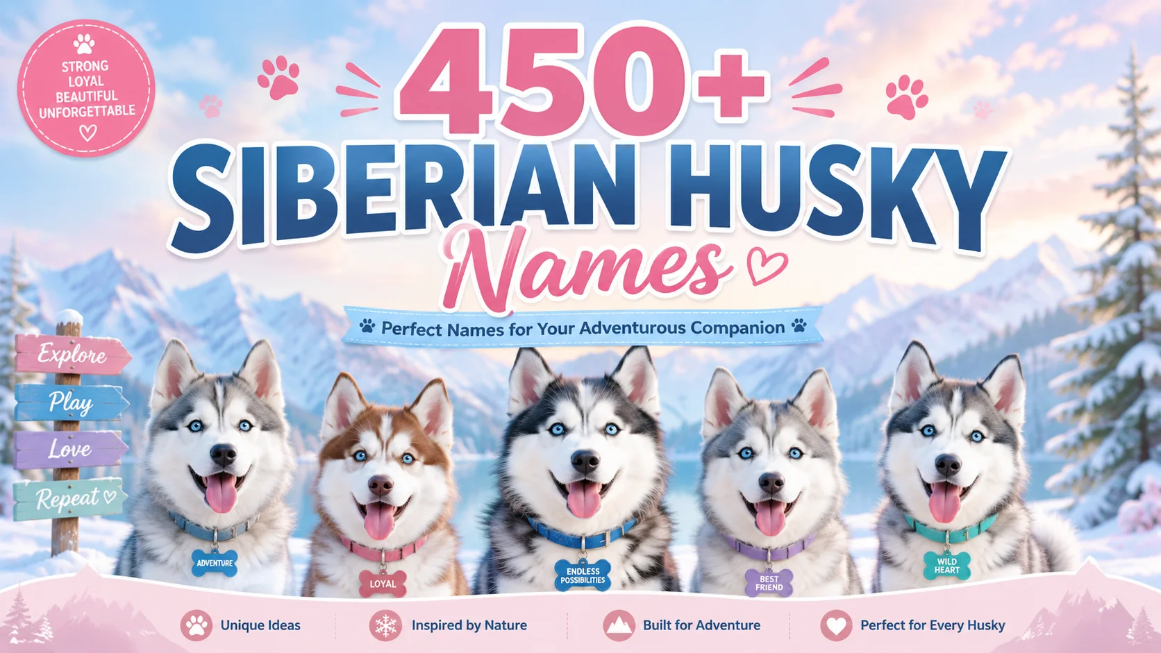 Siberian Husky Names