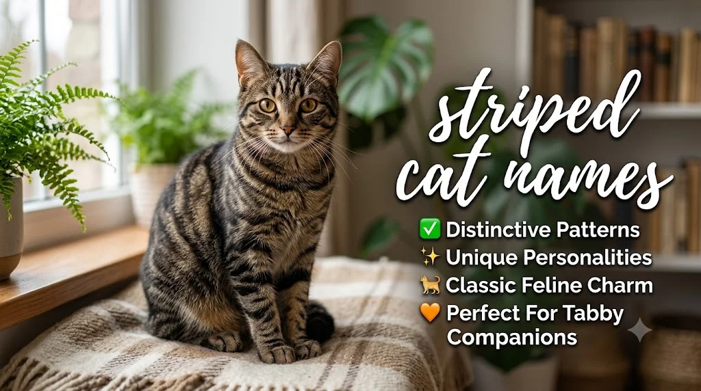 Striped Cat Names