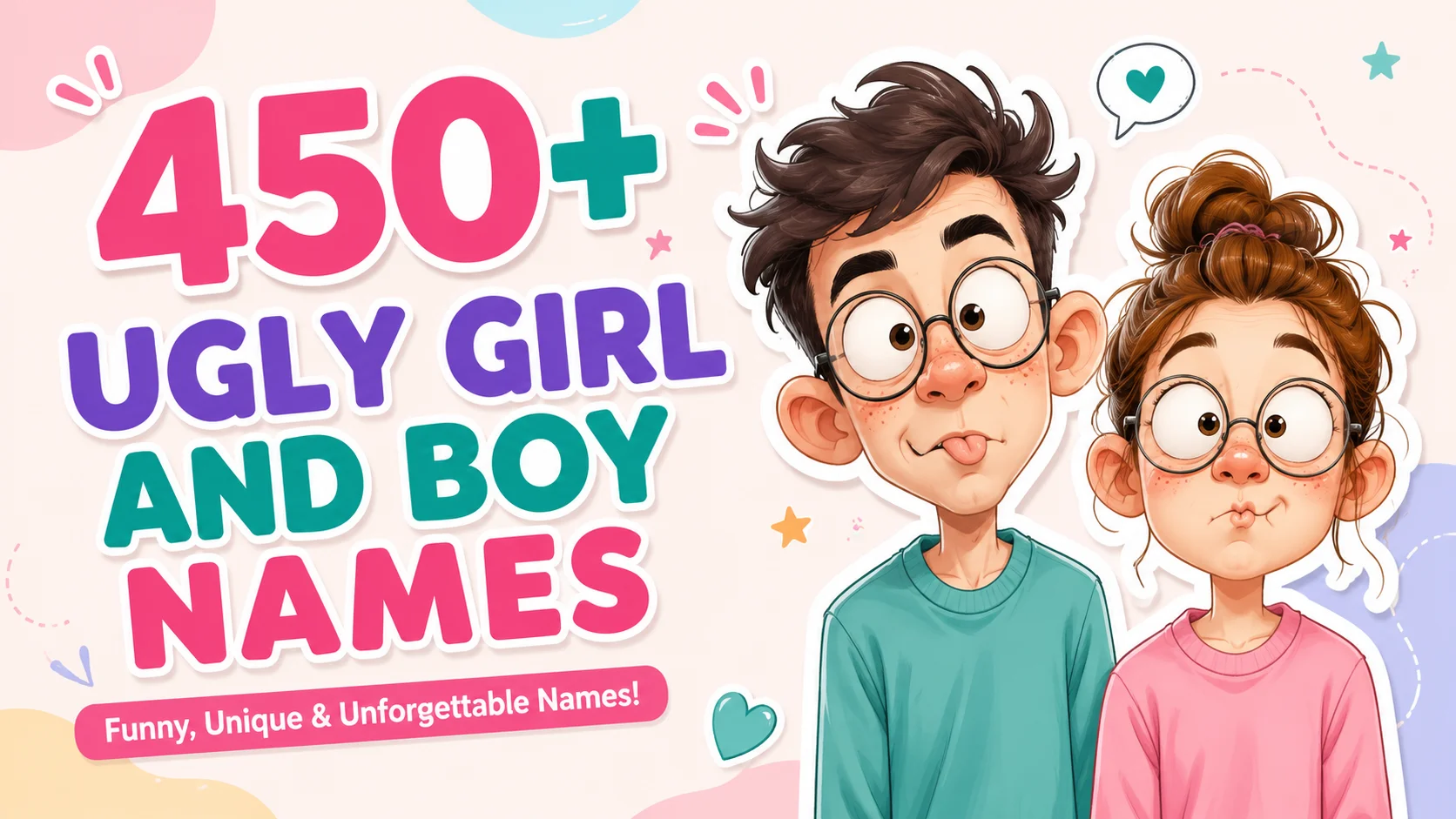 Ugly Girl and Boy Names
