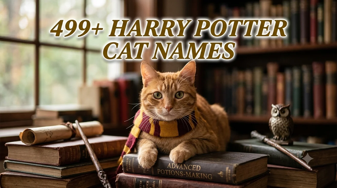 harry potter cat names