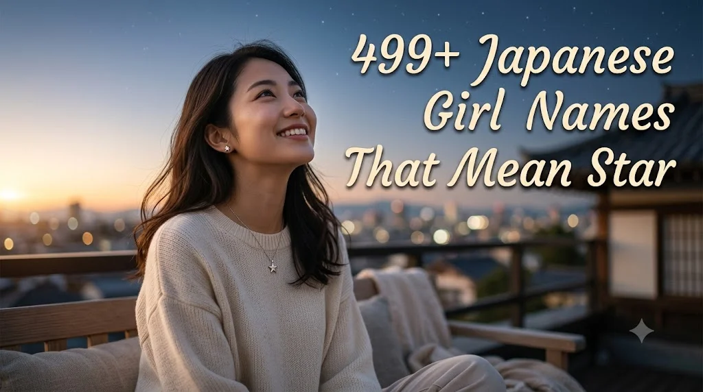 japanese girl names taht mean star