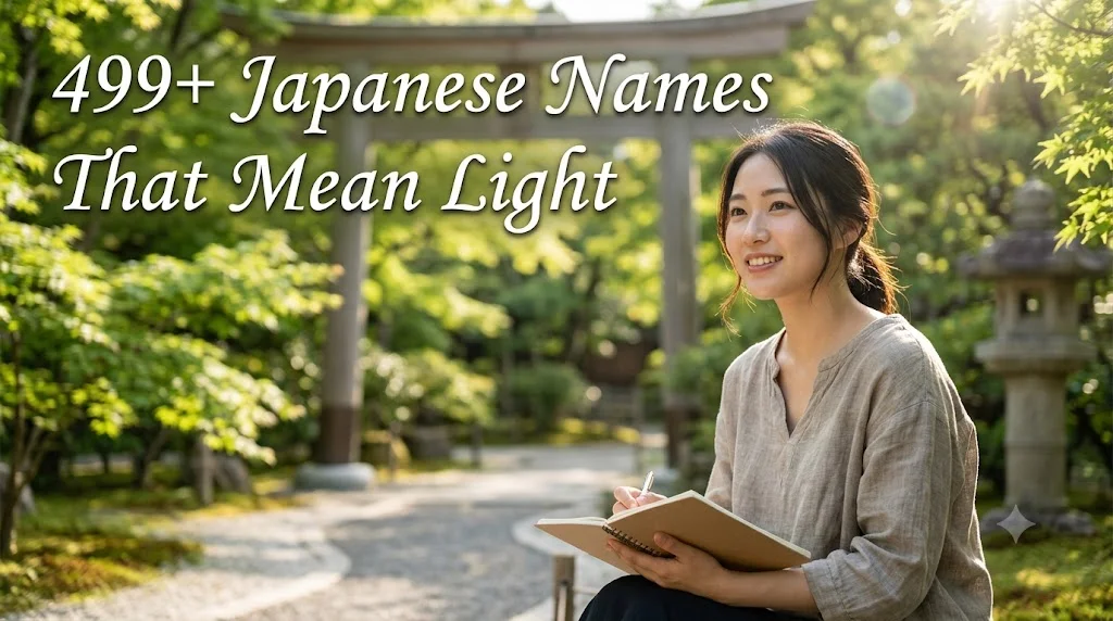 Japanese Names That Mean Light