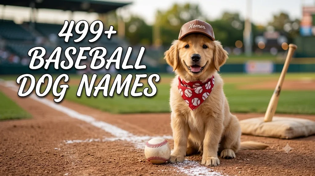 Baseball dog names