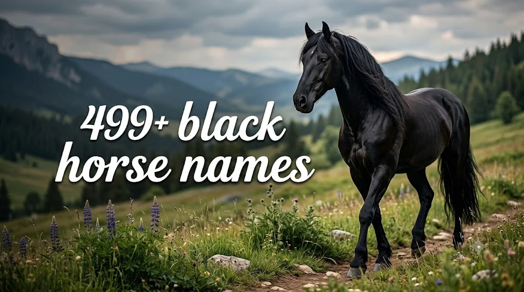 black horse names