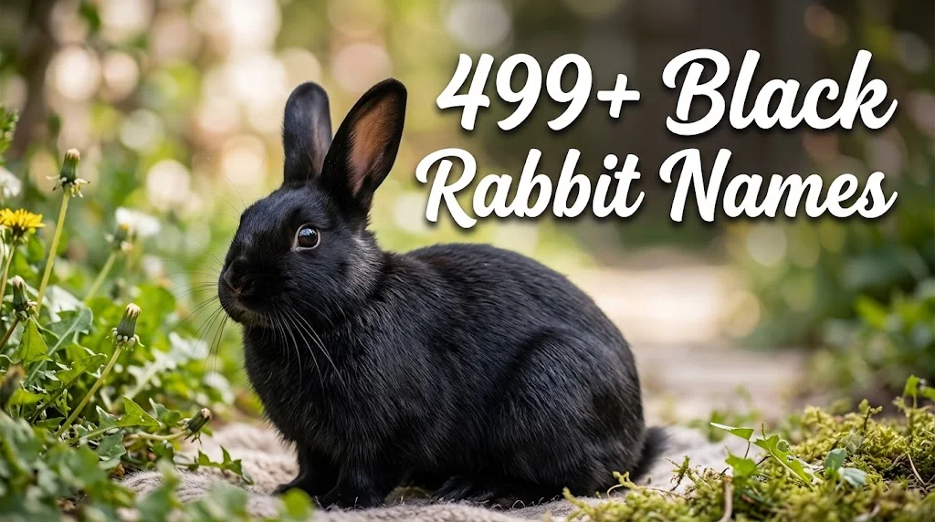 black rabbit names