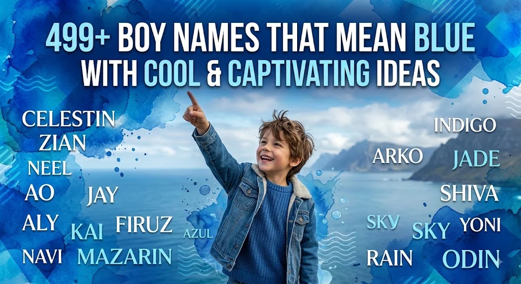 boy names that blue