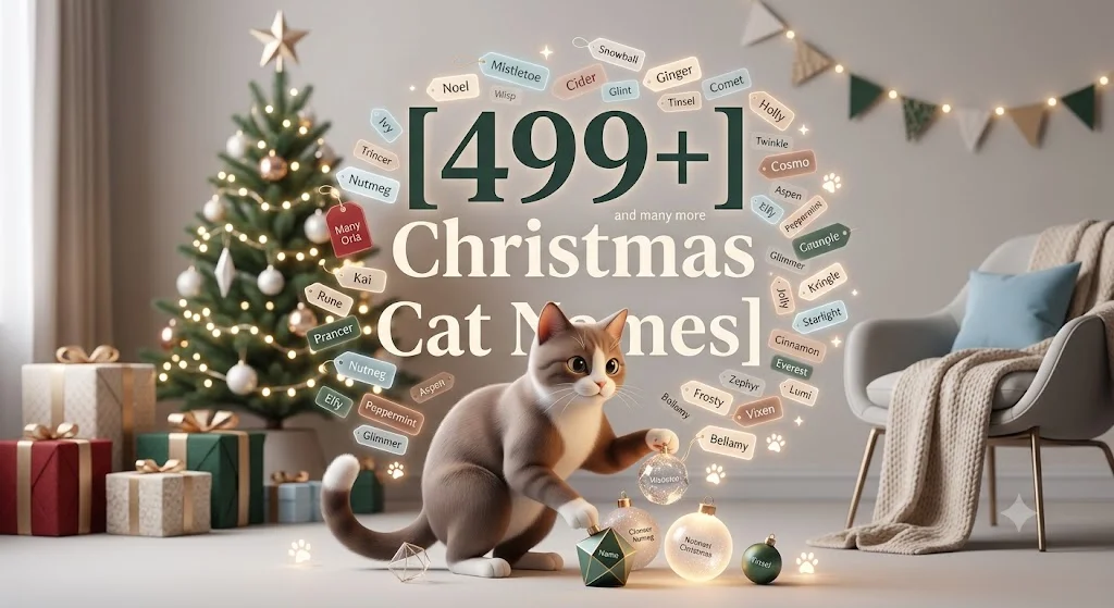 christmas cat names