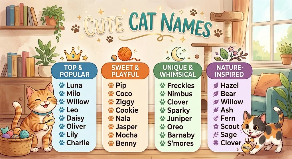 cute cat names